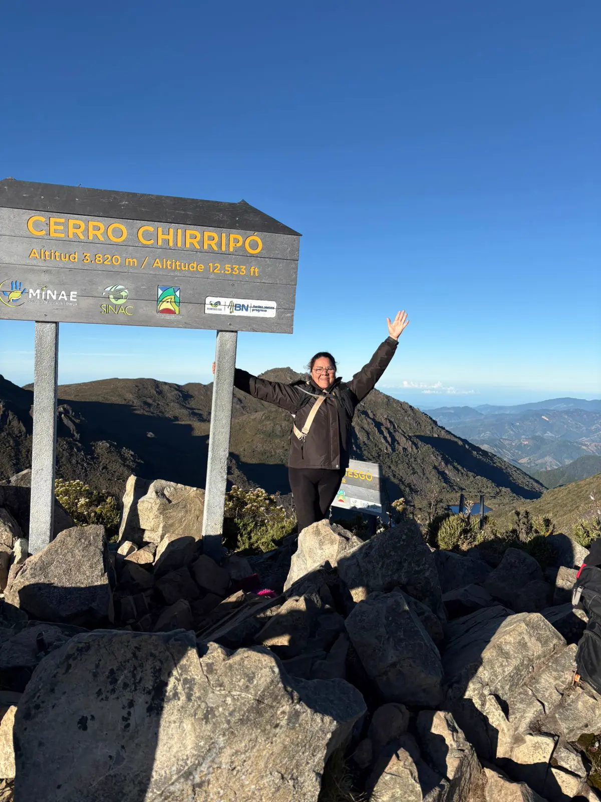 Cumbre del Cerro Chirripó